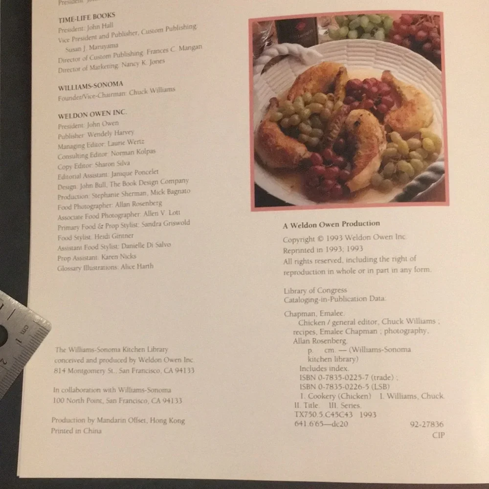 Williams Sonoma Kitchen Library Cookbook Trio Set of 3 - Beef Potatoes Fish